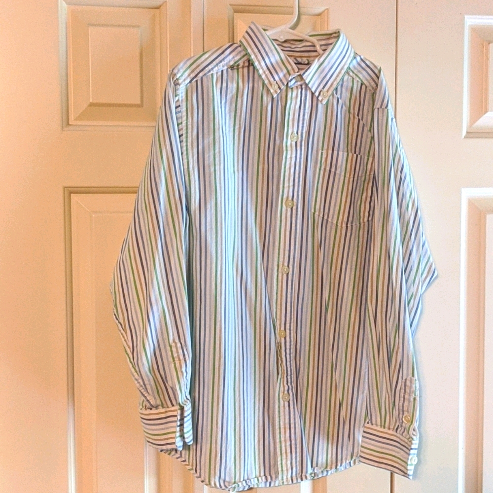 Children's place boys 10/12 button-down shirt